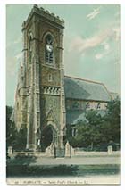 Alexandra Road/St Paul's Church 1906 [LL series PC]